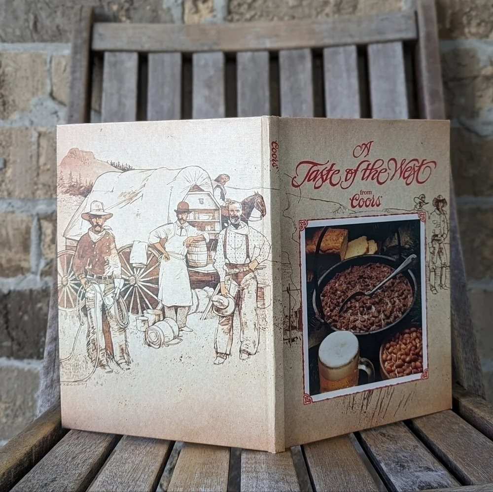 Vintage 1981 A Taste of the West from Coors Cookbook Hardcover
